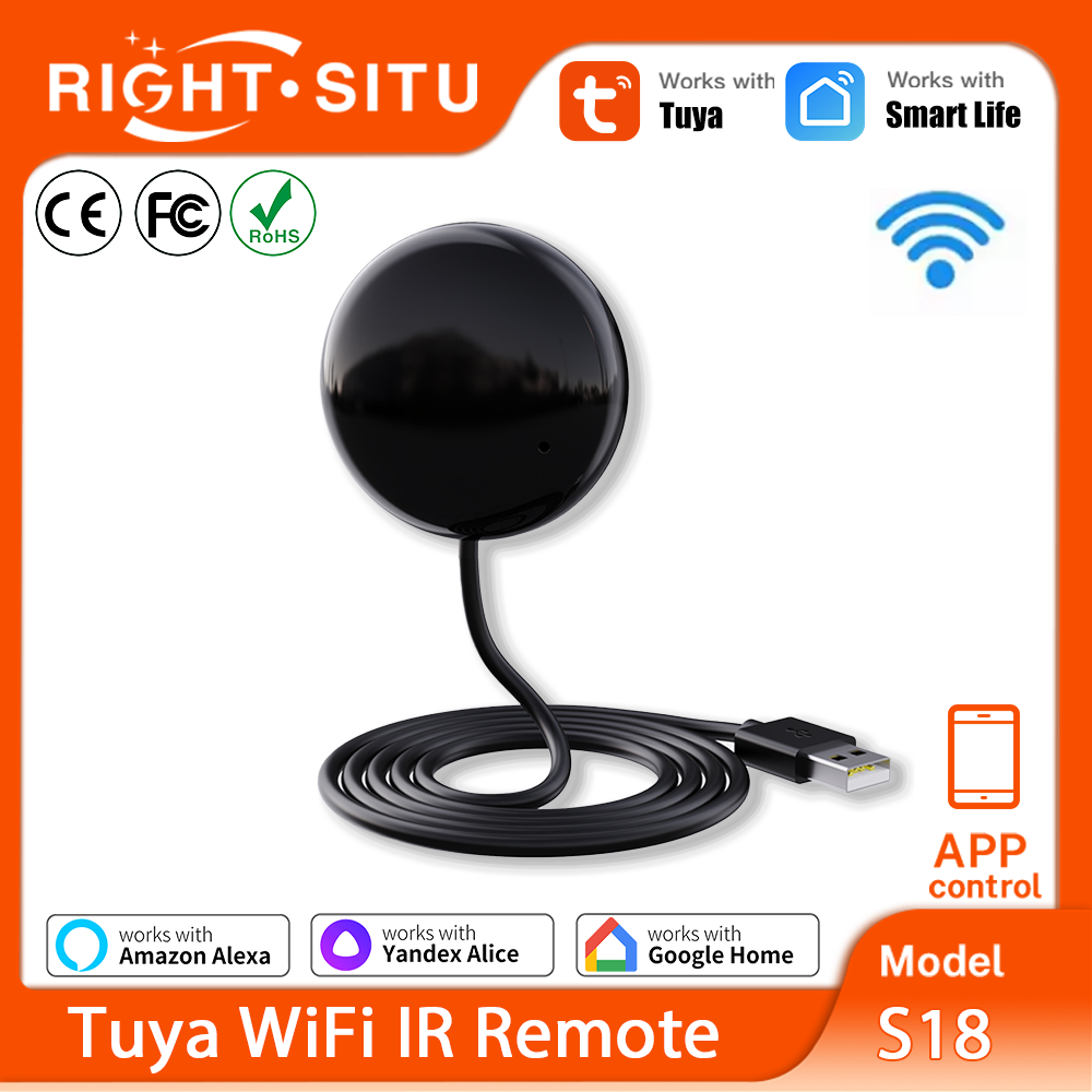 Home Automation Technology - Tuya WiFi IR-afstandsbediening voor slimme huisautomatisering