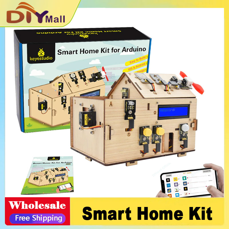 Diy Automation Projects - Keyestudio Smart IoT Home Kit met