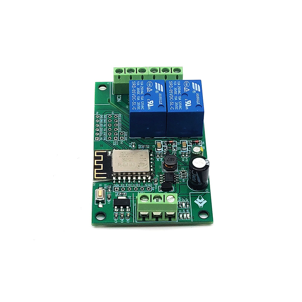 Relay 8 Channel Board - ESP8266 Draadloze WIFI Relaismodule AC/DC Power