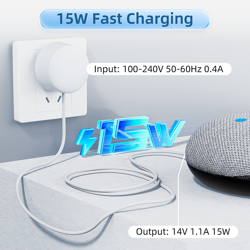 15W OEM-oplader voor Google Ne - Google Speaker Nest Hub recensie en prijs