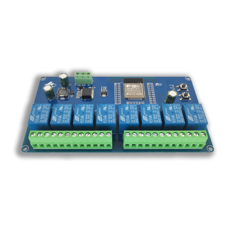DC5-30V ESP32 ontwikkelbord, 8 - Relay 8 Channel Board recensie en prijs