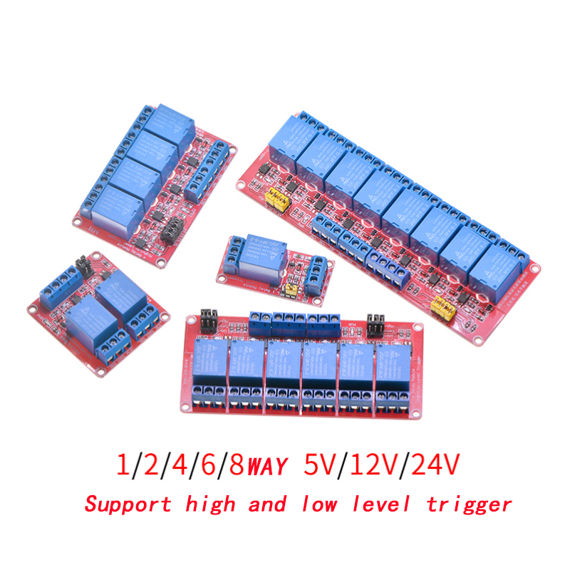 1 2 4 6 8 Kanaal 5V 12V 24V Re - Relay 8 Channel Board recensie en prijs