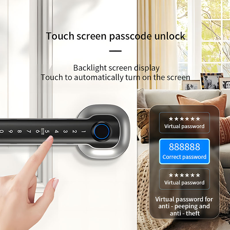 Slimme vingerafdruk deurslot,  - Home Automation Industry recensie en prijs