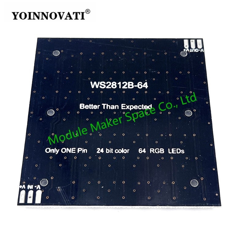 WS2812 LED 5050 RGB 8x8 LED-ma - Rgb Led Matrix 8X8 recensie en prijs