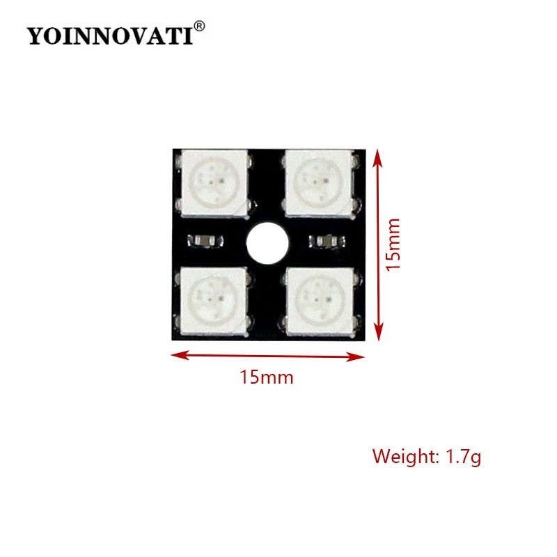WS2812 LED 5050 RGB 8x8 LED-ma - Rgb Led Matrix 8X8 recensie en prijs