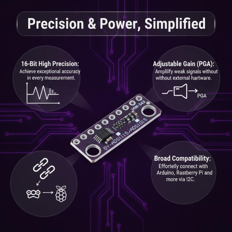 ADS1115 Instelbare Versterking - Diy Home Automation System recensie en prijs