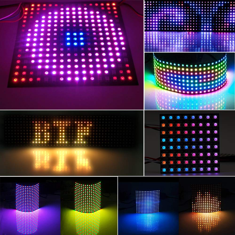 WS2812 LED 5050 RGB 8x8 64-bit - Rgb Led Matrix 8X8 recensie en prijs